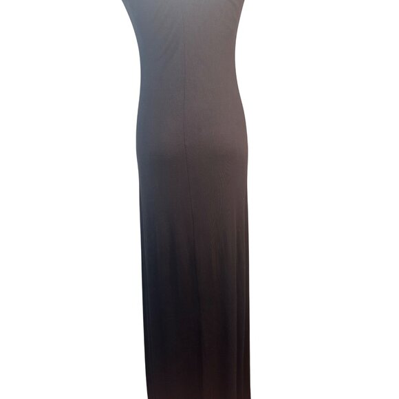 ZARA Black Medium Spaghetti Strap Maxi Dress Womens - Picture 8 of 13